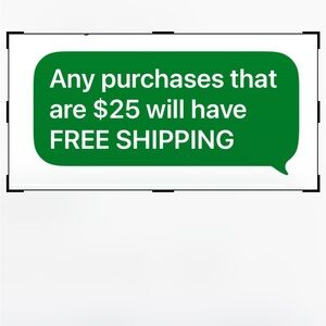 Green and White Promotional Sign